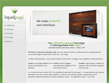 Tablet Screenshot of liquidpixelgroup.com
